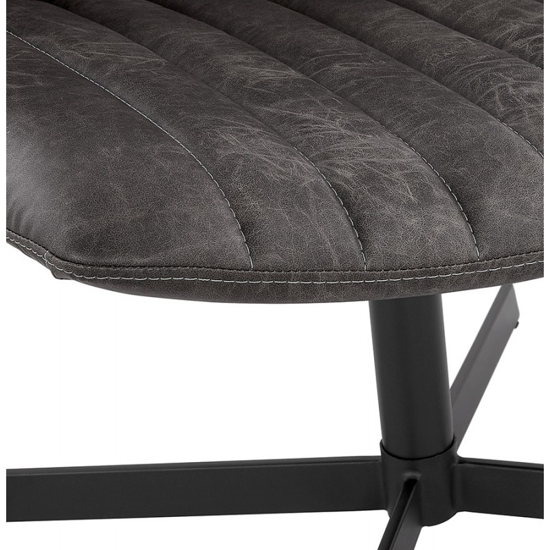 PALOMA swivel vintage chair (dark grey) - image 47270