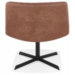 PALOMA swivel vintage chair (brown)
