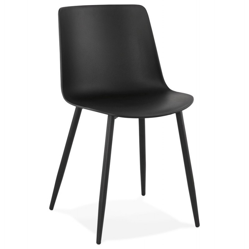 Diseño MANDY y silla contemporánea (negro) - image 47577