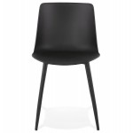 MANDY design e sedia contemporanea (nero)