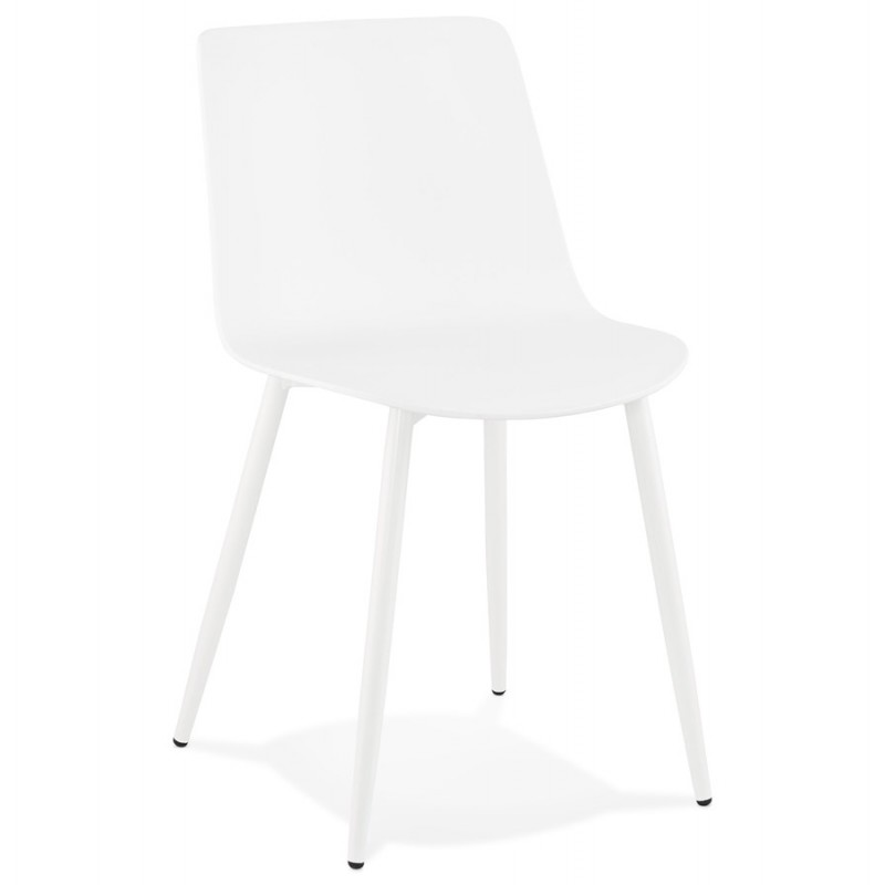 Chaise design et contemporaine MANDY (blanc) - image 47590