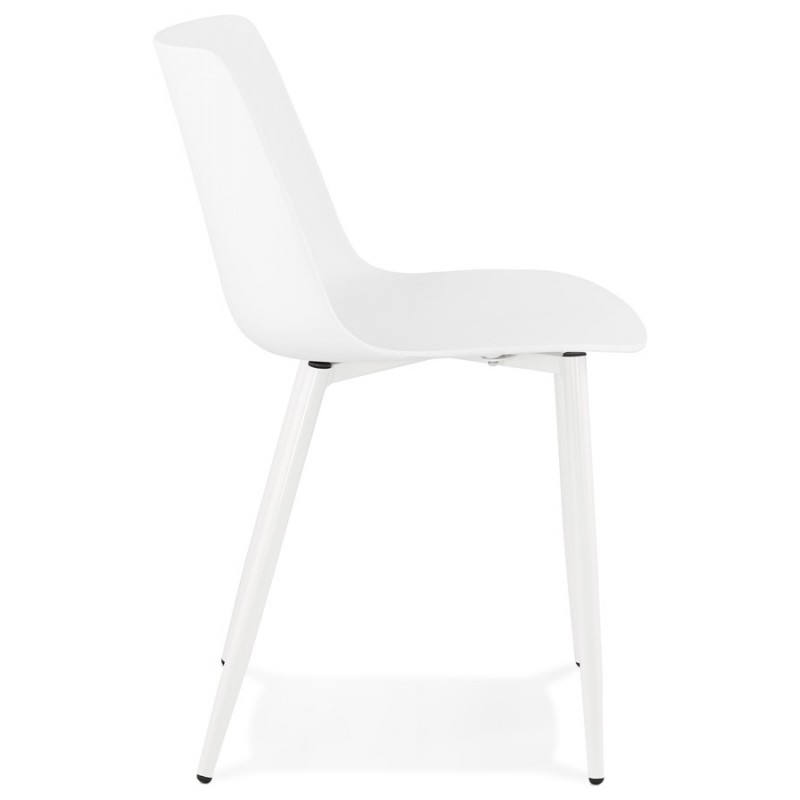 Diseño MANDY y silla contemporánea (blanco) - image 47592