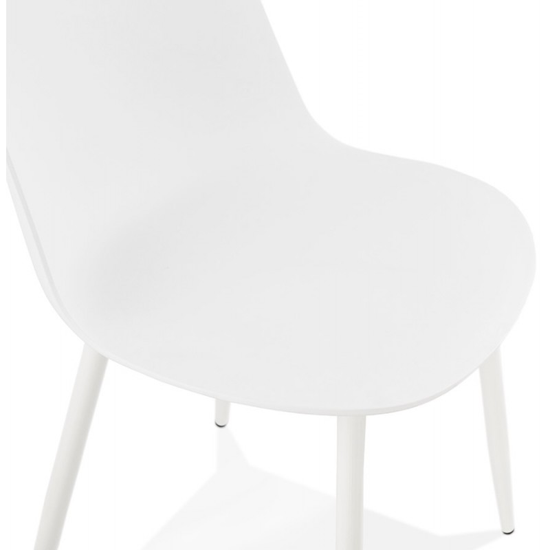 MANDY Design und zeitgenössischer Stuhl (weiß) - image 47597