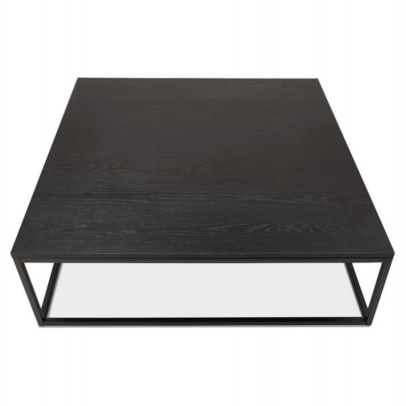 Tavolino da caffè ROXY (nero) di design industriale - image 48370
