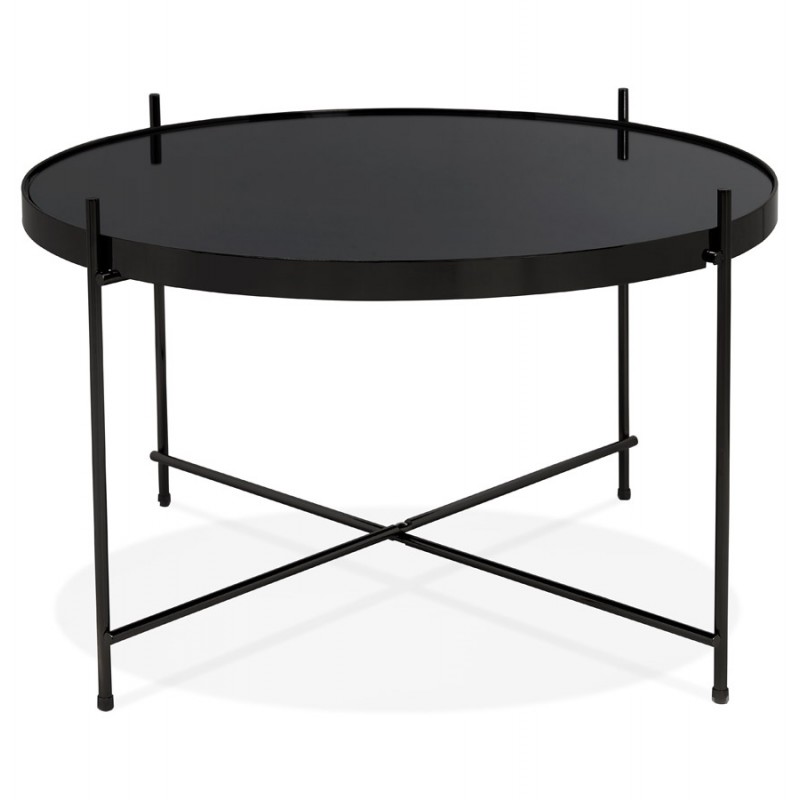 Design coffee table, RYANA MEDIUM side table (black) - image 48492