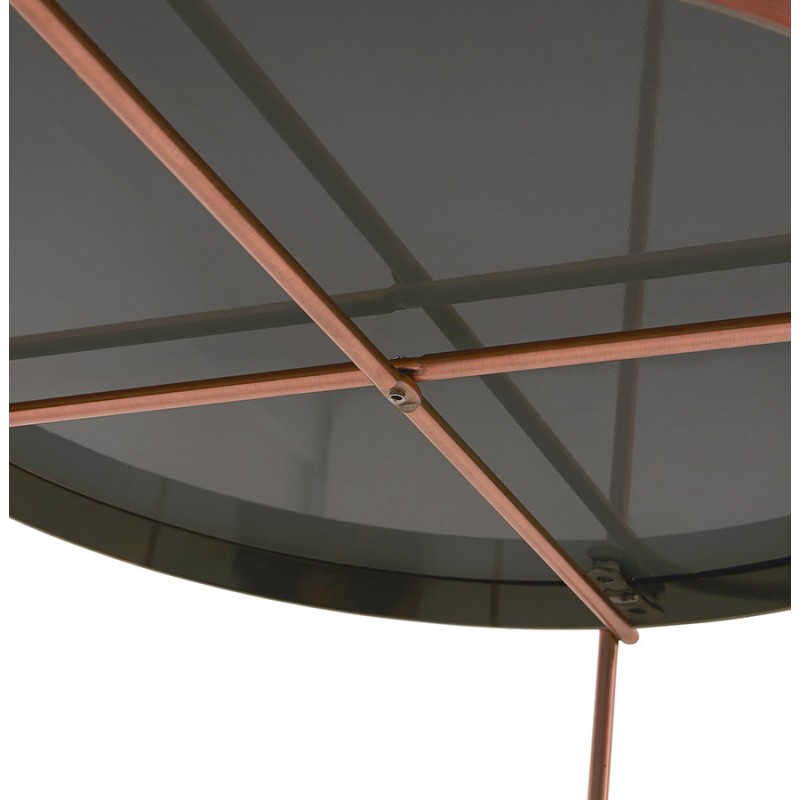 Mesa de centro de diseño, mesa auxiliar RYANA MEDIUM (cobre) - image 48504