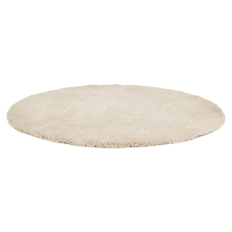 Round design carpet (200 cm) SABRINA (beige) - image 48530