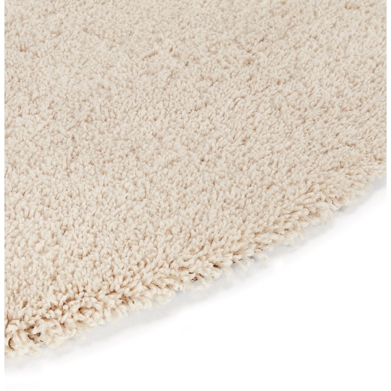Round design carpet (200 cm) SABRINA (beige) - image 48532