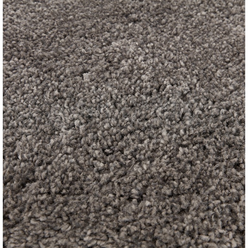 Alfombra de diseño redondo (200 cm) SABRINA (gris oscuro) - image 48565