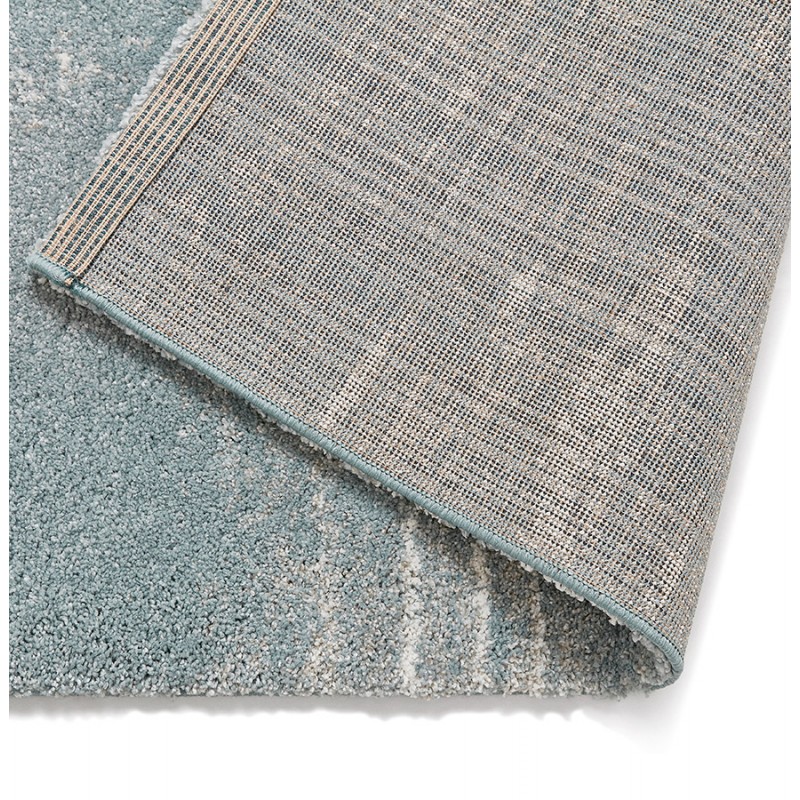 Rectangular design carpet - 160x230 cm - SHERINE (sky blue) - image 48653