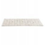 Alfombra rectangular para niños - 80x150 cm - HARISH (beige)