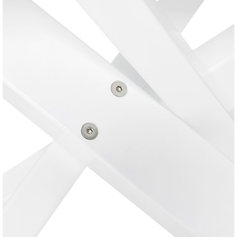 Design in ceramics and white metal (180x90 cm) FLORINA (white) - image 48864