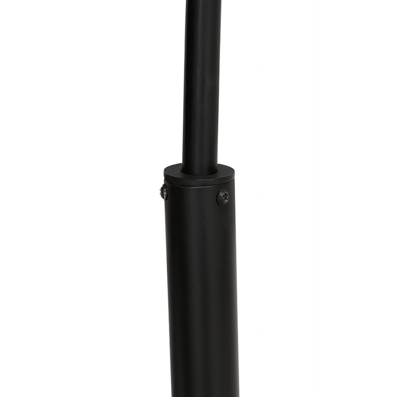 Lámpara de arco de diseño de metal SWEET (negro mate) - image 49318