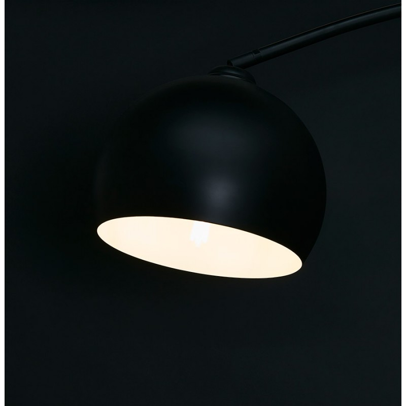 SWEET metal design arch lamp (matte black) - image 49320