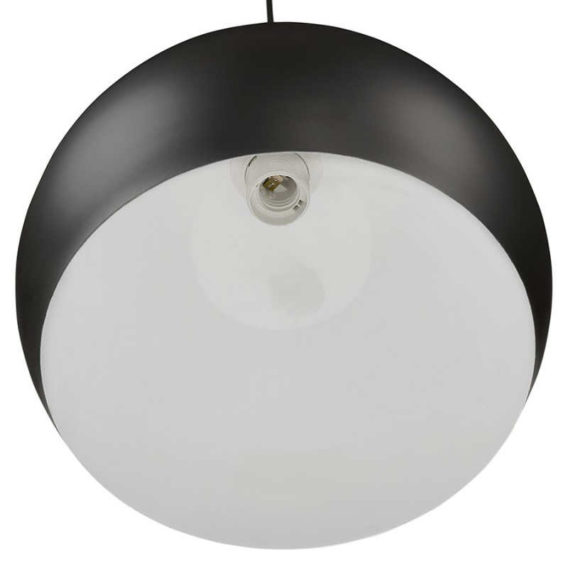 Suspensión de bola de diseño metálico KENJI (negro) - image 49326