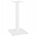 EMIE metal square table top (50x50x110 cm) (white)
