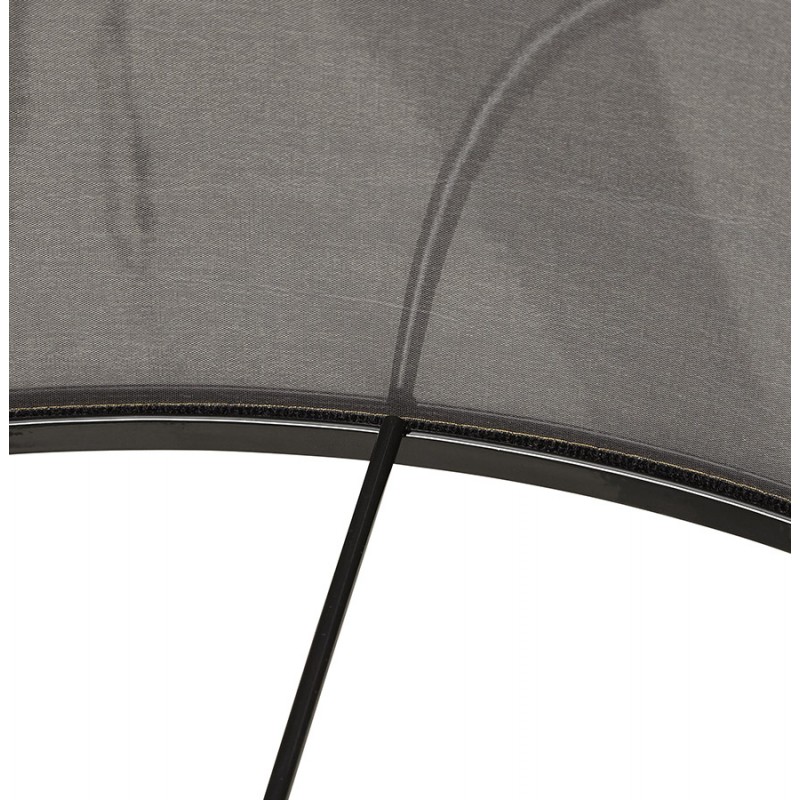 TRANI MINI (grey) black tripod-laying lampshade - image 49967