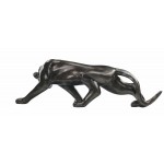 Dekorative Skulptur Design Panther Statue im Harz H28 (Bronze)