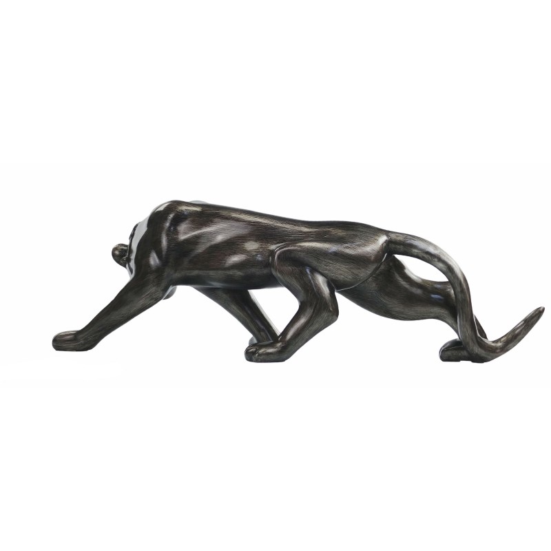 Dekorative Skulptur Design Panther Statue im Harz H28 (Bronze) - image 50085