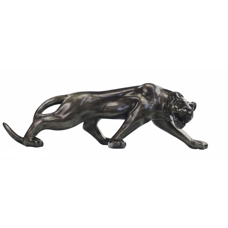 Dekorative Skulptur Design Panther Statue im Harz H28 (Bronze) - image 50088