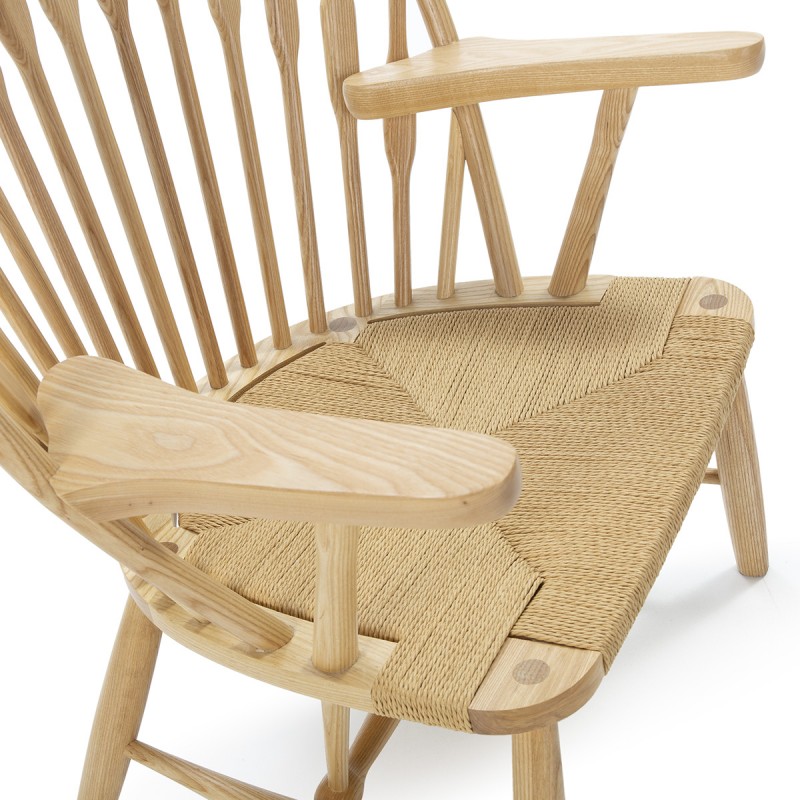 Armchair 79X66X107 Wood Rope Natural - image 50487