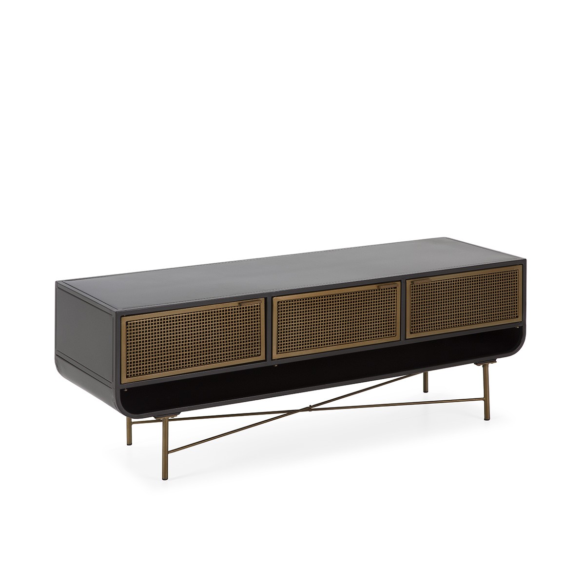 Mueble para TV - industrial  Steel furniture design, Iron