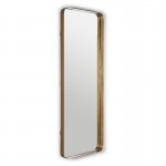 Mirror 70X7X190 Glass Metal Golden
