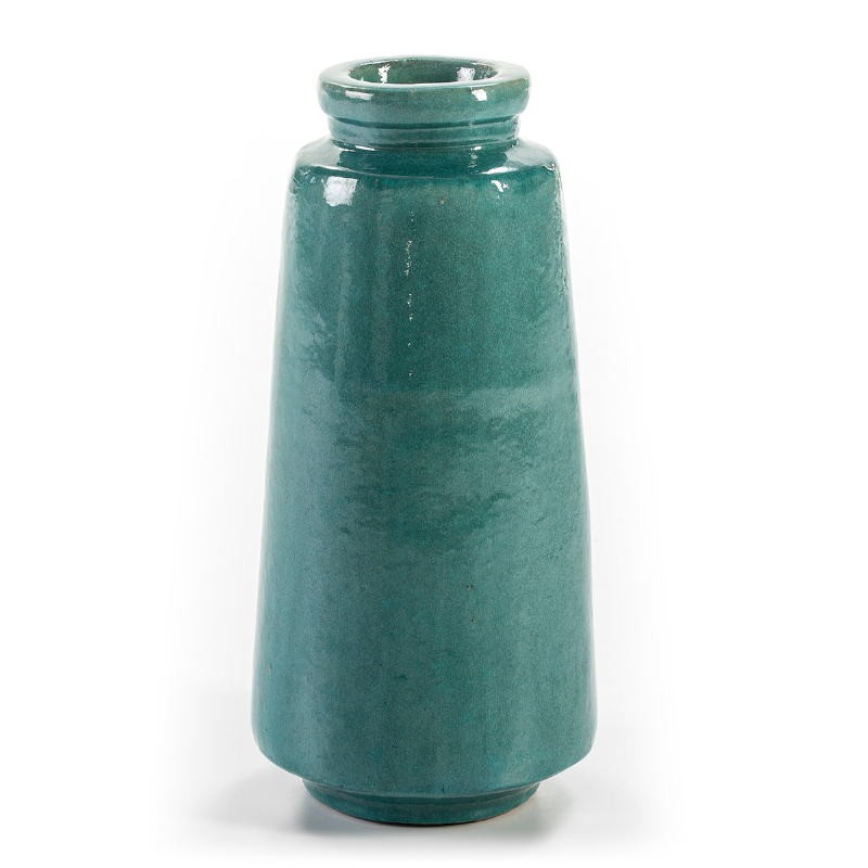Vessel 30X30X64 Stoneware Turquoise - image 50804