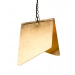 Hanging Lamp 40X35X15 Metal Golden