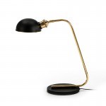 Table Lamp 45X19X50 Metal Golden Black