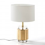 Lampe Auf Tisch Ohne Bildschirm 14X14X33 Acryl/Metall Golden