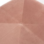 Pouffe 45X45X45 Fabric Velvet Pink