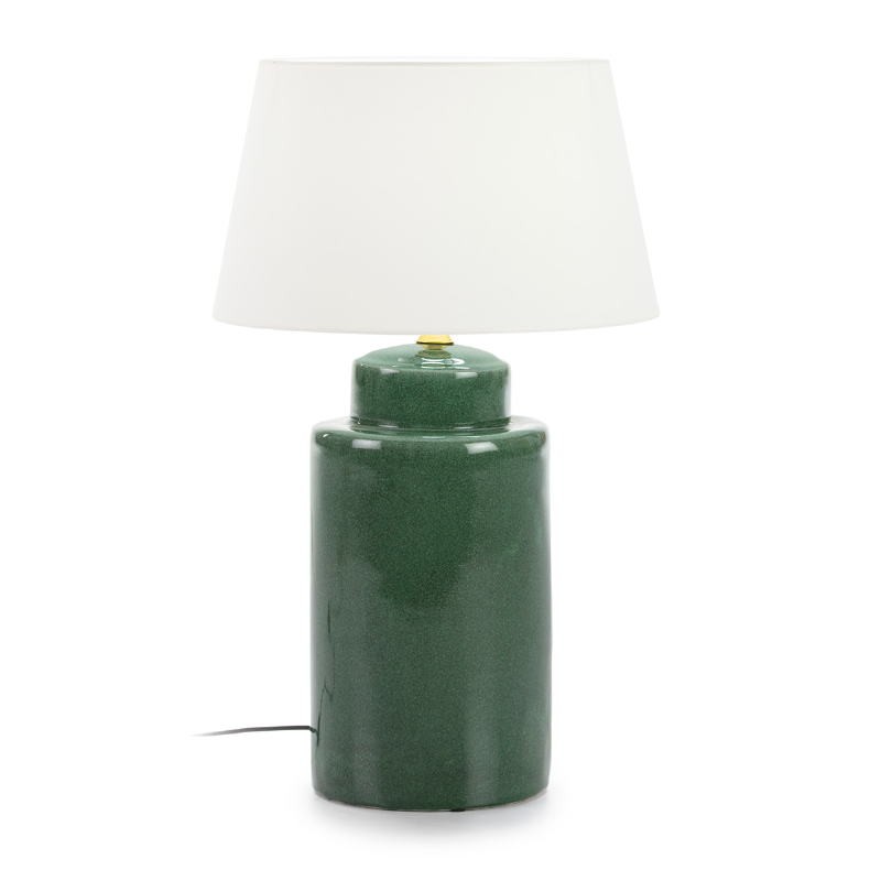 Table Lamp Without Lampshade 24X24X50 Ceramic Green - image 52177