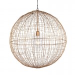 Hanging Lamp 70X70X70 Wire Golden