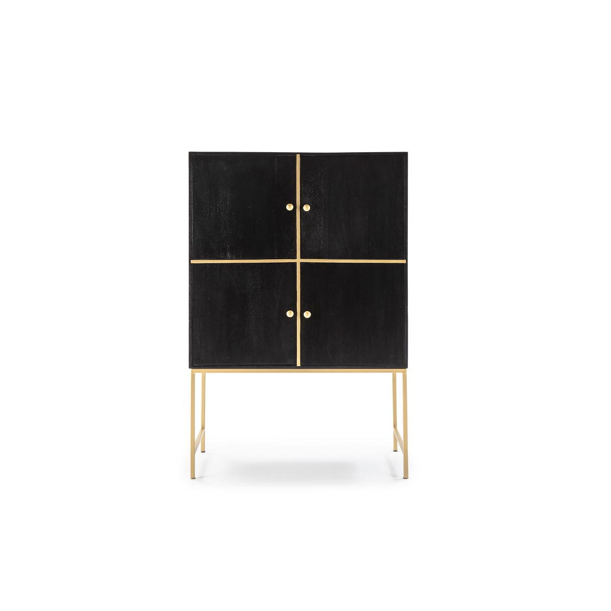 Mueble bar 170x52x100 negro – Galpón de Diseño
