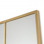 Mirror 102X3X147 Glass Metal Golden