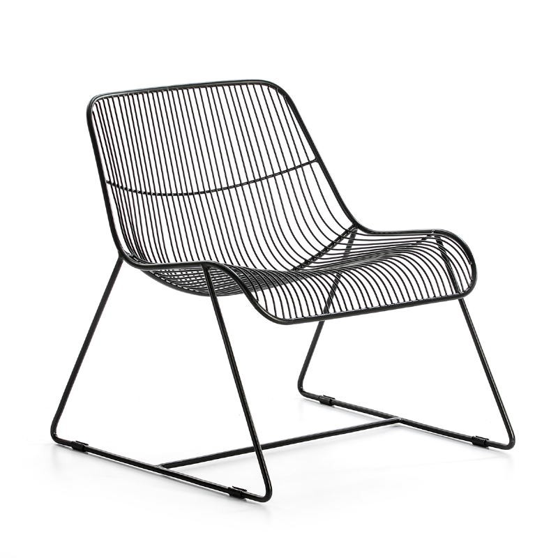 Chair 62X67X69 Metal Black