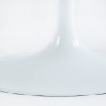 Table à Manger 200x120x73 Marbre Aluminium Blanc