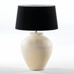 Table Lamp Without Lampshade 45X45X55 Aprox. Terra-Cotta Cream