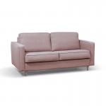 Sofa bed 3 places fabric BOLI (Pink)
