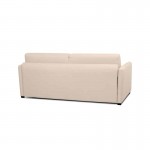 Sofa bed system express sleeping 3 places fabric CANDY (Beige)