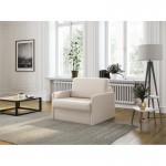 Quick sleeping chair 70x190 in DANOU fabric (Beige)