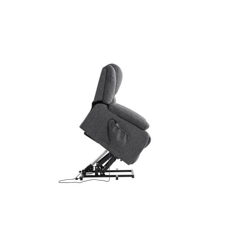 Electric relaxation chair with RELAX fabric lifter (Dark grey) - image 57025