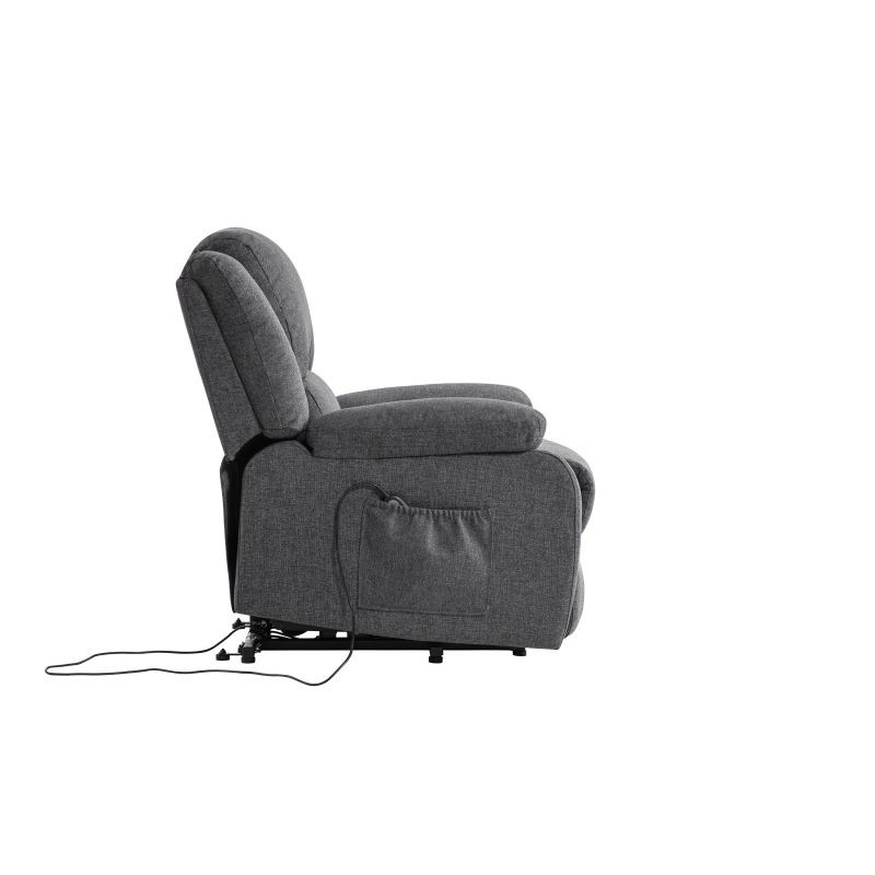 Electric relaxation chair with RELAX fabric lifter (Dark grey) - image 57027