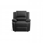 Electric relaxation chair with relaxette lifter (Black)