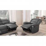 Manual relaxation chair in imitation ATLAS (Grey)