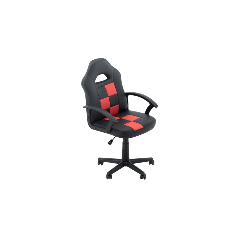 GAMY imitation office chair (Red, black) - image 57331