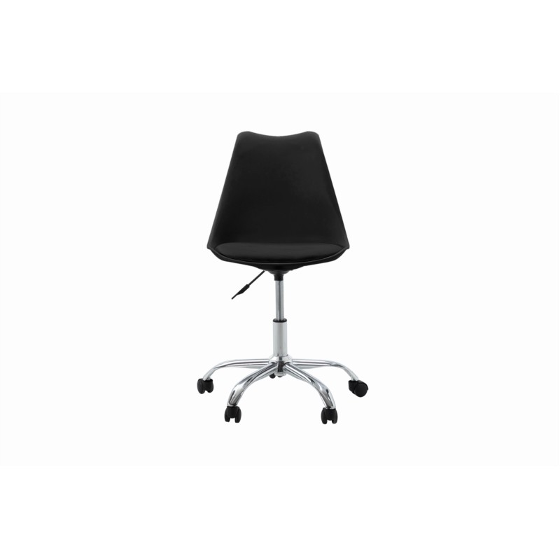 Office chair in polypropylene and imitation TONO (Black) - image 57361