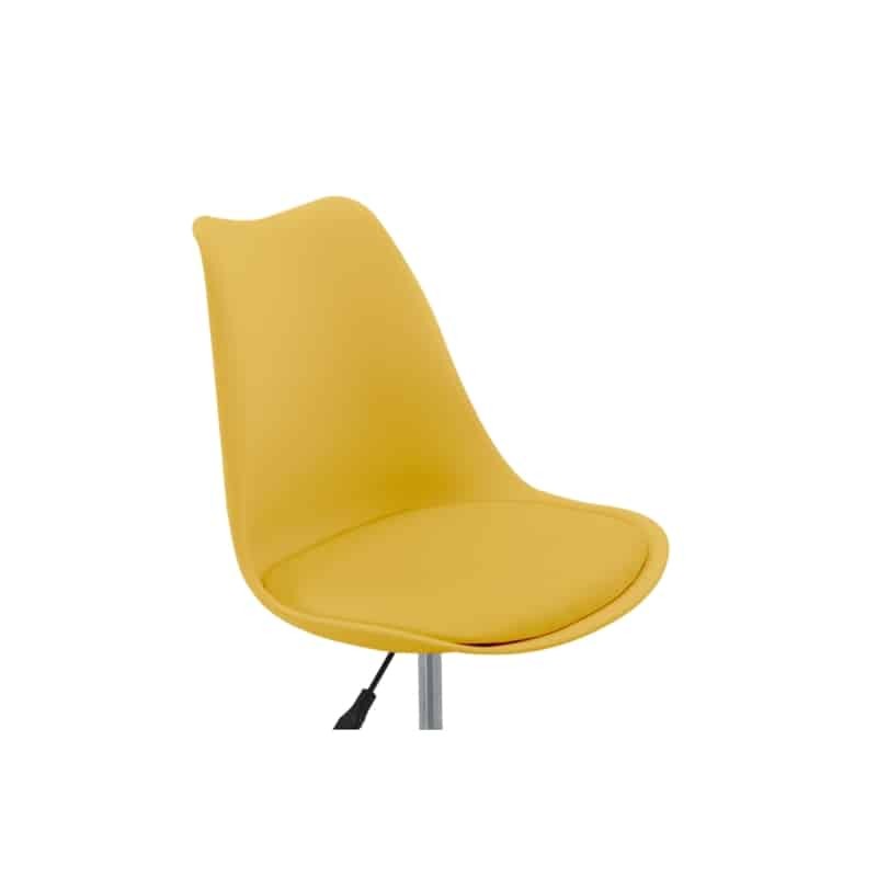 Office chair in polypropylene and imitation TONO (Yellow) - image 57383