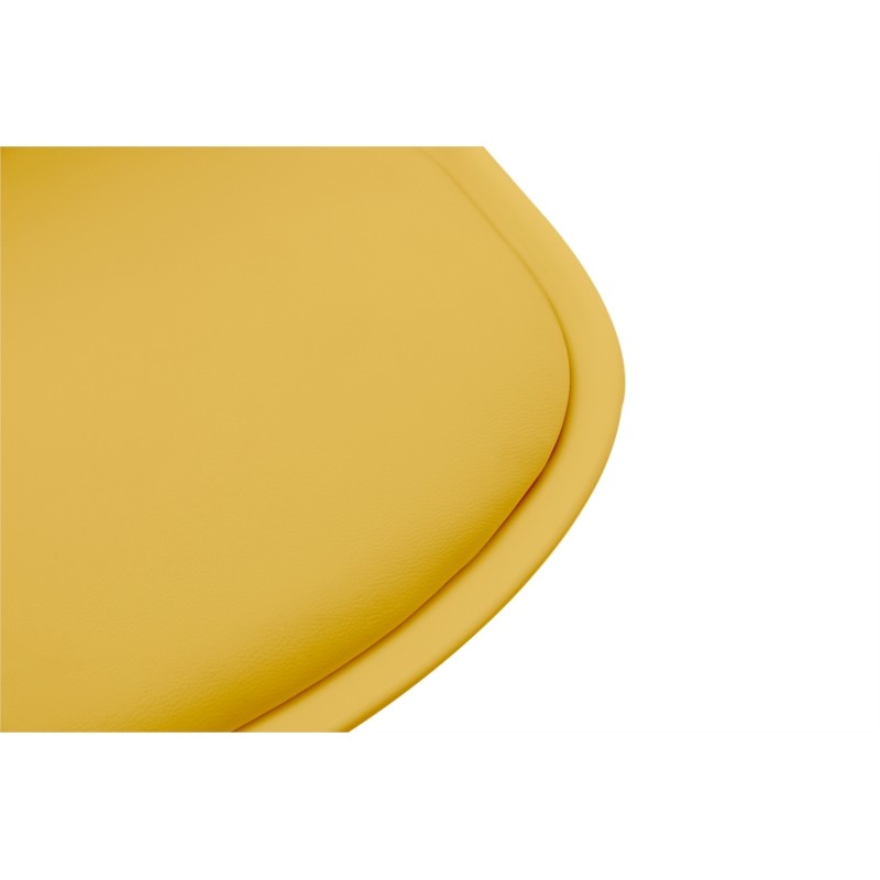 Office chair in polypropylene and imitation TONO (Yellow) - image 57384